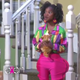 Little girl posing as Nicki Minaj for a parody on The Ellen DeGeneres Show Oct. 12, 2015
Video screenshot